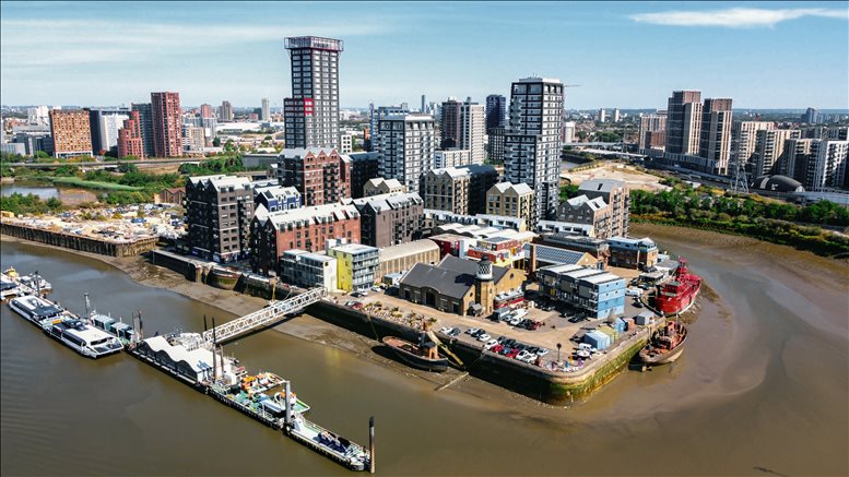 Container City Building, 64 Orchard Place available for companies in Canary Wharf