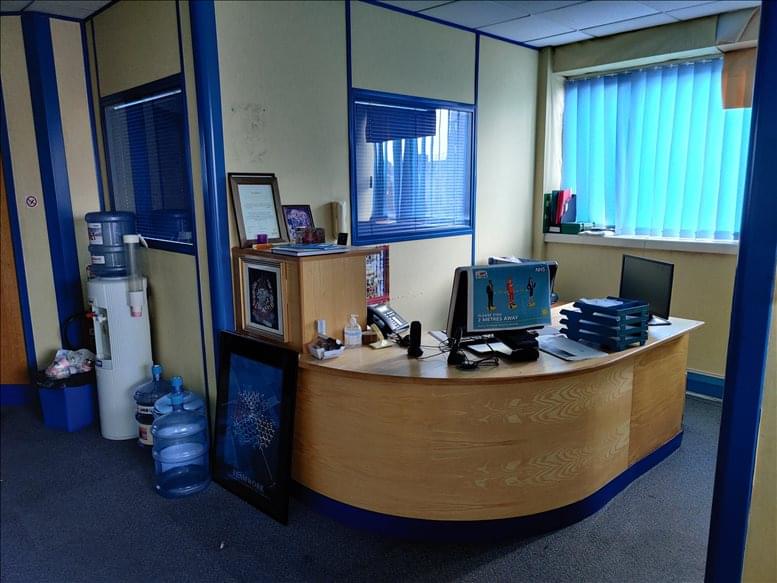This is a photo of the office space available to rent on Cygnus Business Centre, Dalmeyer Rd, Unit 28