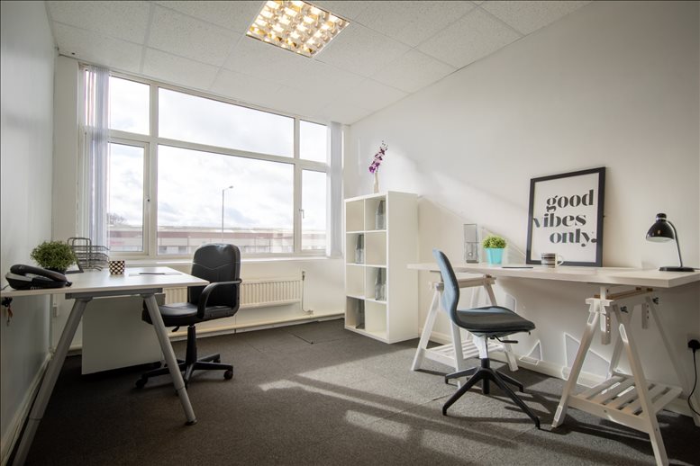 This is a photo of the office space available to rent on 8 Lombard Road, Wimbledon