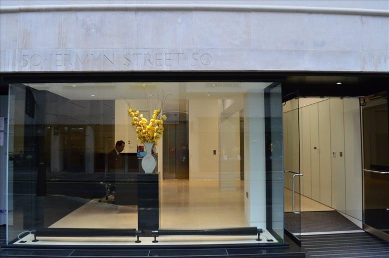 Picture of 50 Jermyn Street Office Space for available in St James's Park