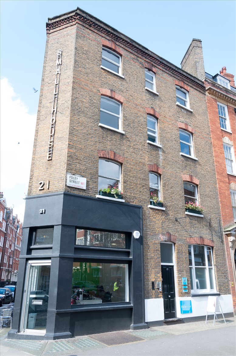 Office for Rent on 21 Foley Street, West End Fitzrovia