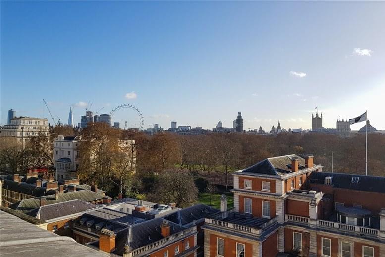 70 Pall Mall Office for Rent St James's Park