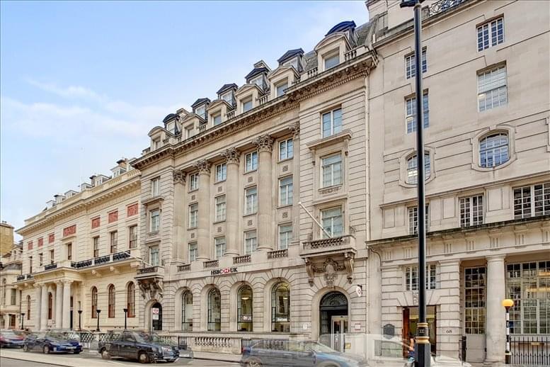 Office for Rent on 70 Pall Mall St James's Park