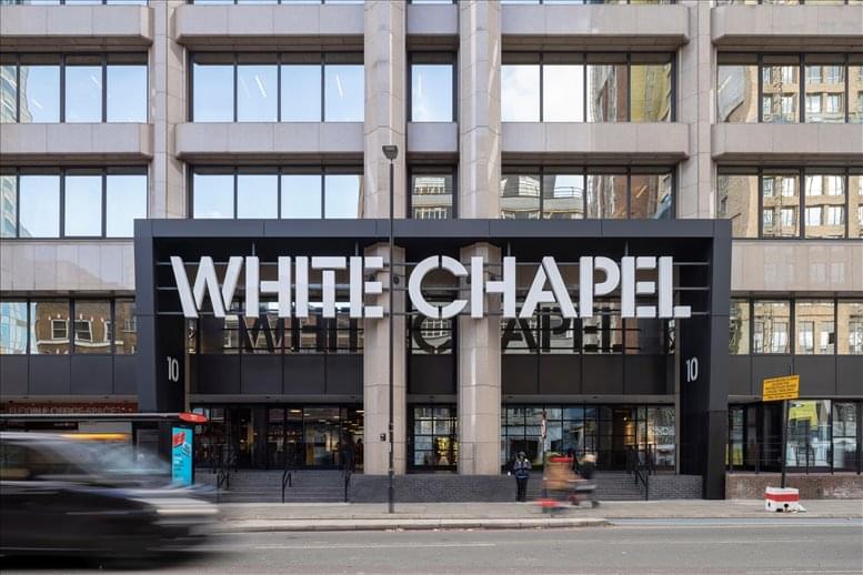 Photo of Office Space on The White Chapel Building, 8764 Sqft, 10 Whitechapel High Street, E1 8QS Aldgate East