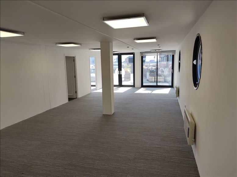 This is a photo of the office space available to rent on Clipper House, Trinity Buoy Wharf, 64 Orchard Place