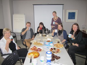 Office tea party in aid of Dementia UK