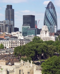 The Gherkin in the City of London @officeinlondon